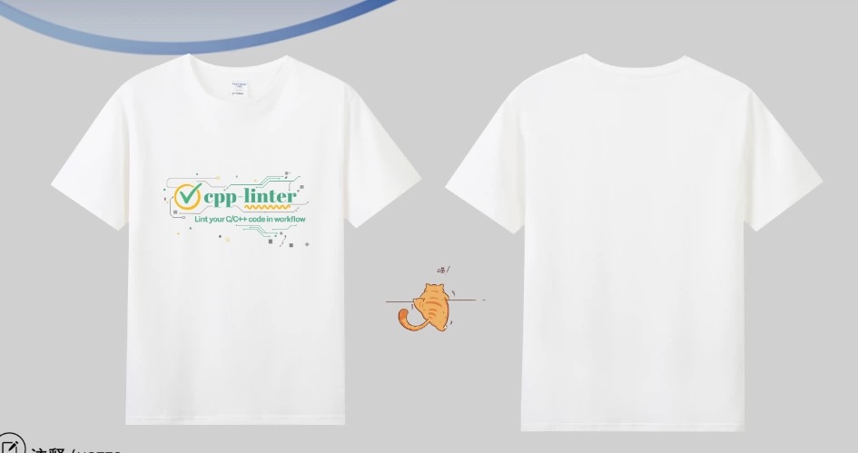 White T-shirt Front
